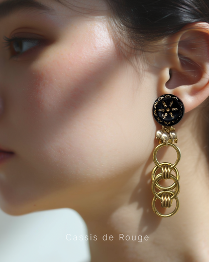 Cassis de Rouge Vintage jewelry #002