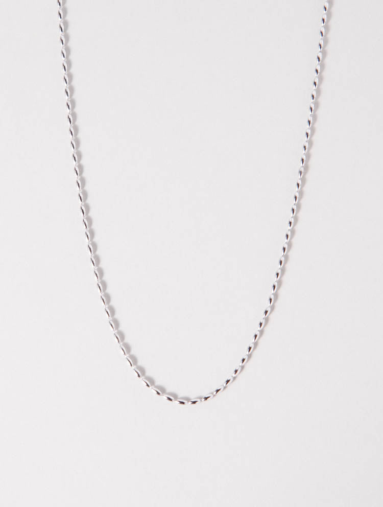 necklace 46 silver