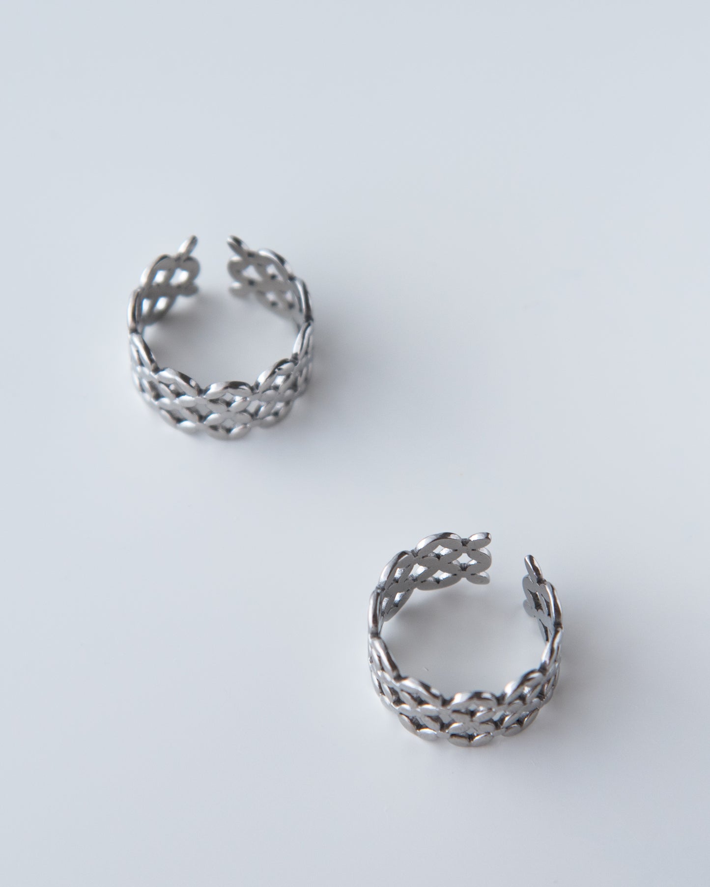 Mesh pattern ring